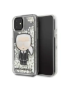 Karl Lagerfeld KLHCN61GLGIRKL iPhone 11 hardcase Ikonik Glitter Glow in the dark