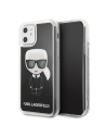 Karl Lagerfeld KLHCN61ICGBK iPhone 11 schwarz/schwarz Iconic Glitter