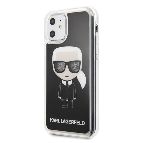 Buy Karl Lagerfeld KLHCN61ICGBK iPhone 11 black Iconic Glitter - KLD146 - {ean13} - Home Screen Store Europe