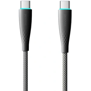 Kup Kabel Toocki TXCTT1- BMH01-B USB-C / USB-C 1m PD FC 100W negru - TCK125 - {ean13} - Sklep Home Screen