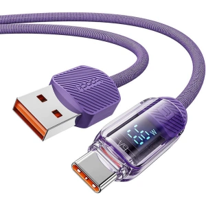 Kup Kabel Toocki TXCTYX05-P USB-A / USB-C 1m FC 66W lila - TCK126 - {ean13} - Sklep Home Screen