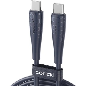 Kup Kabel Toocki TXCTT3- LB03 USB-C / USB-C 1m FC 240W albastru - TCK127 - {ean13} - Sklep Home Screen