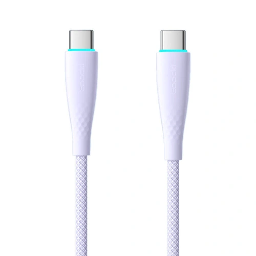 Kup Kabel Toocki TXCTT1- BMH01-P USB-C / USB-C 1m PD FC 100W violet - TCK128 - {ean13} - Sklep Home Screen