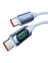 Kabel Toocki TXCTT1- XX04-B2 USB-C / USB-C 2m FC 100W modrý