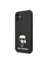 Buy Karl Lagerfeld KLHCN61IKFBMBK iPhone 11 hardcase black Saffiano Ikonik - KLD147BLK - {ean13} - Home Screen Store Europe
