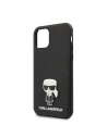 Buy Karl Lagerfeld KLHCN61IKFBMBK iPhone 11 hardcase black Saffiano Ikonik - KLD147BLK - {ean13} - Home Screen Store Europe