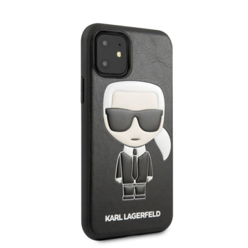 Buy Karl Lagerfeld KLHCN61IKPUBK iPhone 11 hardcase black Iconic Karl Embossed - KLD148BLK - {ean13} - Home Screen Store Europe