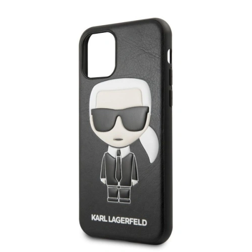 Buy Karl Lagerfeld KLHCN61IKPUBK iPhone 11 hardcase black Iconic Karl Embossed - KLD148BLK - {ean13} - Home Screen Store Europe