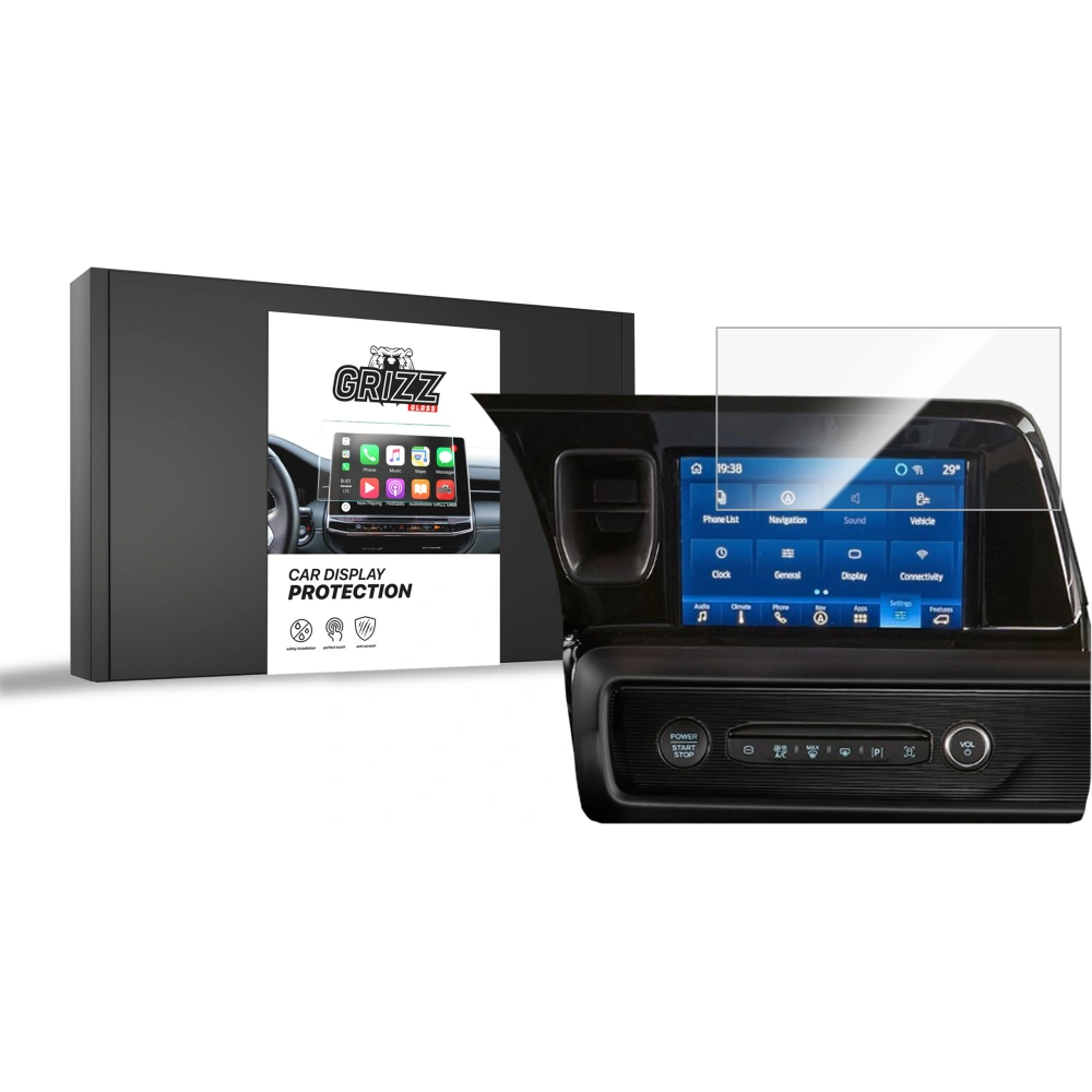 Folia ceramiczna GrizzGlass CarDisplay Protection do Ford Courier 8" 2023-2025