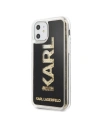 Kup Karl Lagerfeld KLHCN61KAGBK iPhone 11 czarny/black Karl logo Glitter - KLD149BLK - {ean13} - Sklep Home Screen