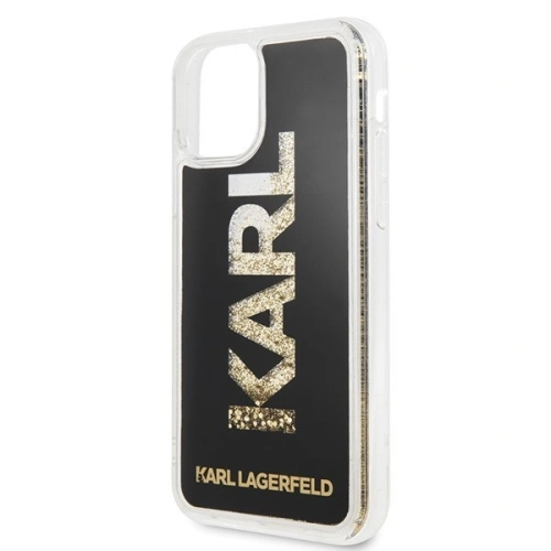 Kup Karl Lagerfeld KLHCN61KAGBK iPhone 11 černý/black Karl logo Glitter - KLD149BLK - {ean13} - Sklep Home Screen