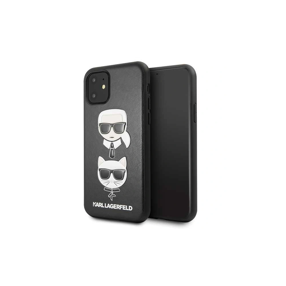 Karl Lagerfeld KLHCN61KICKC iPhone 11 hardcase czarny/black Karl & Choupette
