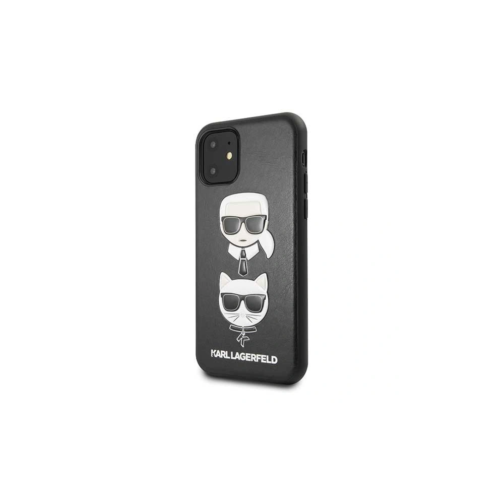 Karl Lagerfeld KLHCN61KICKC iPhone 11 hardcase czarny/black Karl & Choupette