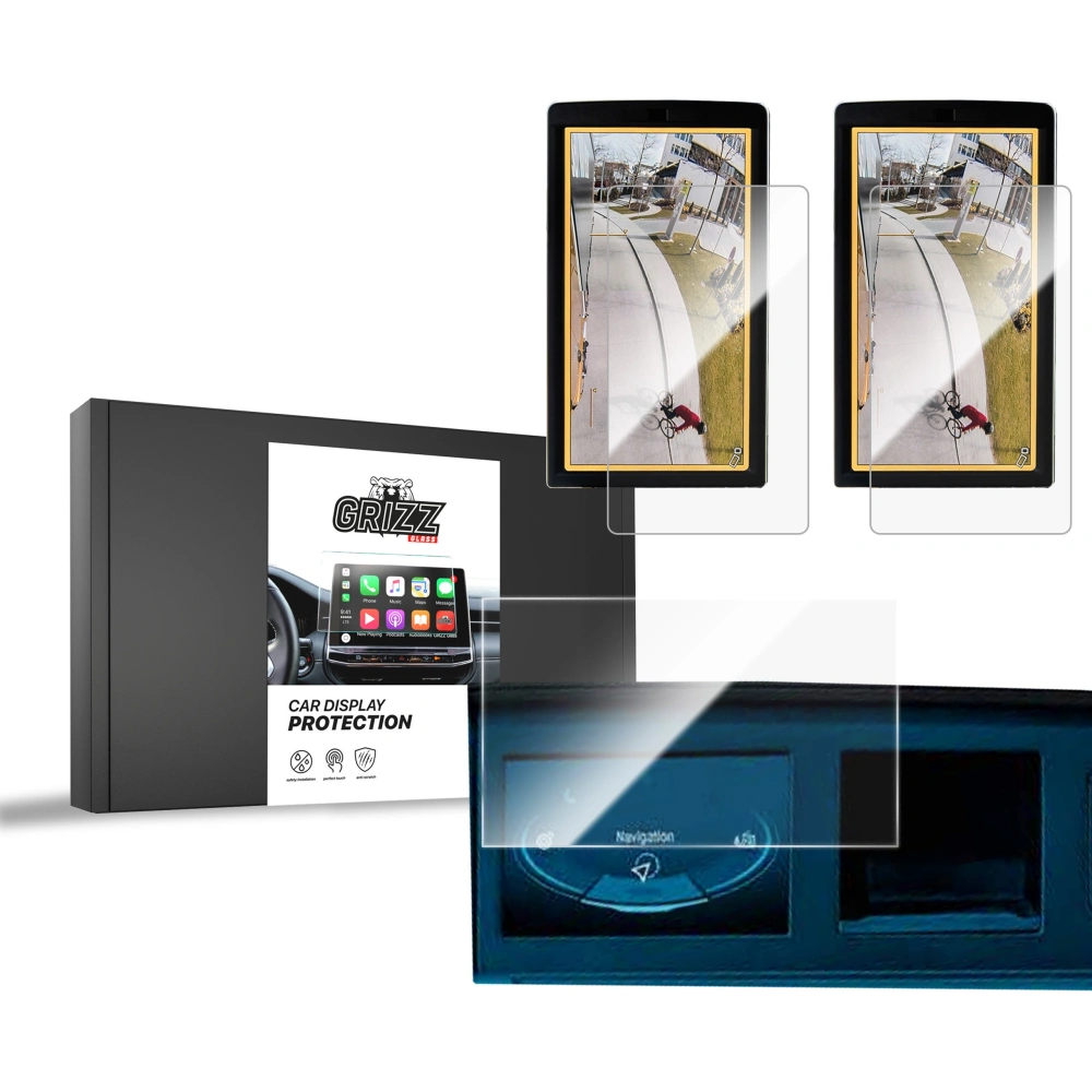 Folia ceramiczna GrizzGlass CarDisplay Protection do MAN TGX 7" [3w1]