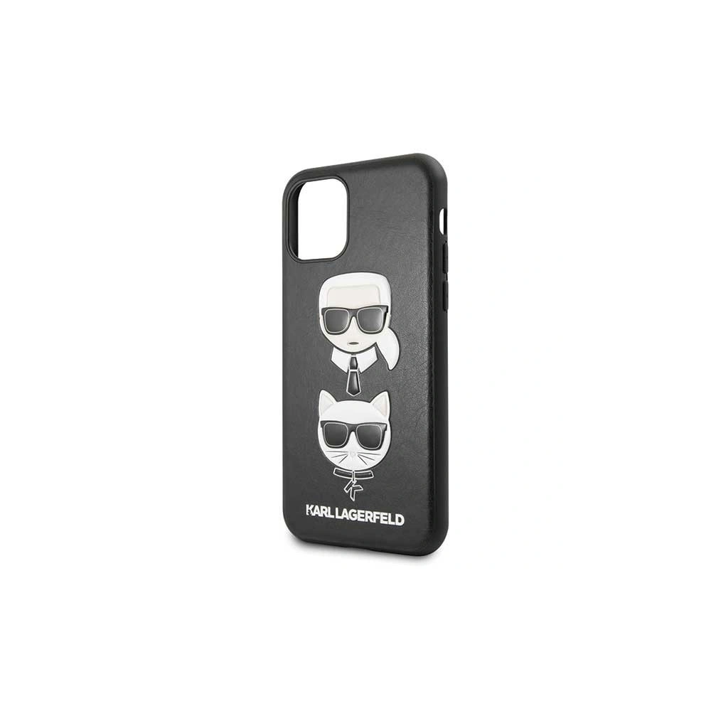 Karl Lagerfeld KLHCN61KICKC iPhone 11 hardcase czarny/black Karl & Choupette