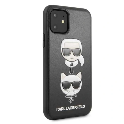 Kup Karl Lagerfeld KLHCN61KICKC iPhone 11 Hartschalenetui schwarz/schwarz Karl & Choupette - KLD150BLK - {ean13} - Sklep Home Screen