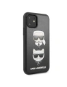 Kup Karl Lagerfeld KLHCN61KICKC iPhone 11 Hartschalenetui schwarz/schwarz Karl & Choupette - KLD150BLK - {ean13} - Sklep Home Screen