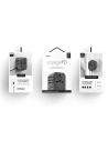 Kup UNIQ Lădiță. rețea. Adaptator mondial Voyage 33W + 2xUSB + PD 18W + QC 3.0 gri/charcoal grey (LITHOS Collective) - UNIQ137GRY - {ean13} - Sklep Home Screen