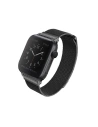 UNIQ Dante Apple Watch 4/5/6/7/SE/8/9/10 40/41/42mm rozsdamentes acél fekete/éjfekete