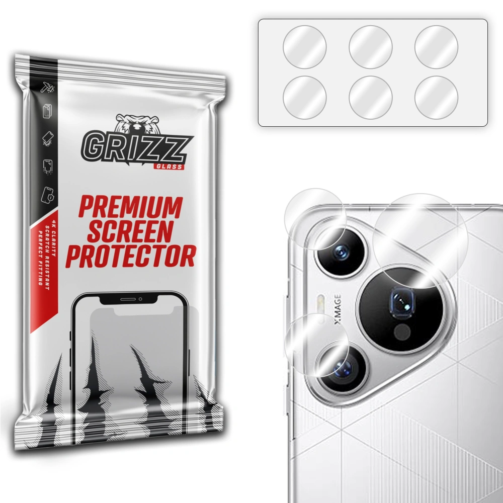Szkło na aparat GrizzGlass HybridGlass Camera do Huawei Pura 70 Pro Plus