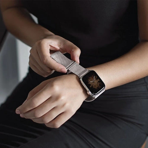 Kup Pasek UNIQ Dante Apple Watch 4/5/6/7/SE/8/9/10 40/41/42mm Oțel inoxidabil roz aurie/rose gold - UNIQ139ROSEGLD - {ean13} - Sklep Home Screen