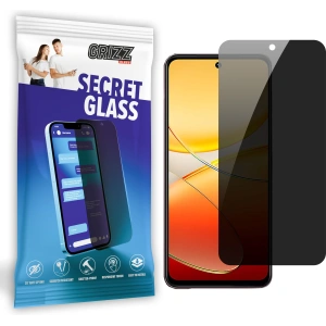 Matowe szkło prywatyzujące GrizzGlass SecretGlass do Vivo T3x
