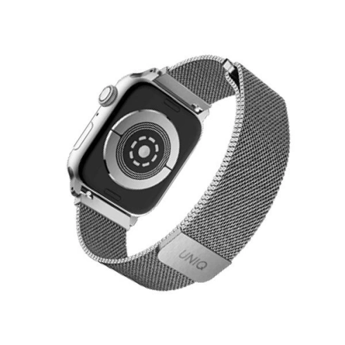 Kup Pasek UNIQ Dante Apple Watch 4/5/6/7/SE/8/9/10 40/41/42mm Stainless Steel srebrny/sterling silver - UNIQ140SILVER - {ean13} - Sklep Home Screen