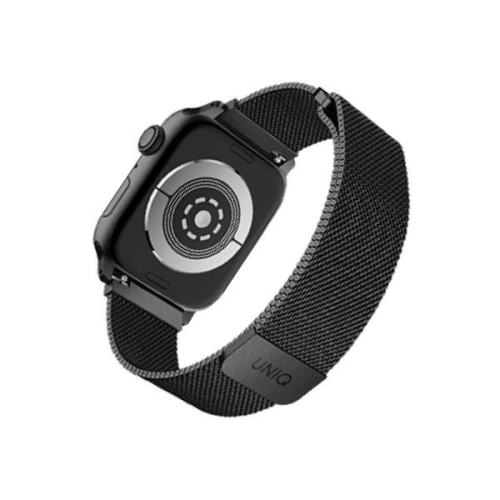 Kup Pásky UNIQ Dante Apple Watch 4/5/6/7/SE/8/9/Ultra 44/45/49mm Nerezová ocel černý/midnight black - UNIQ141BLK - {ean13} - Sklep Home Screen