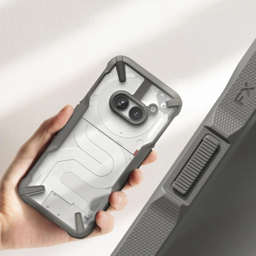 Kup Case Ringke Fusion-X Nothing Phone 2a Grey - RGK1971 - {ean13} - Sklep Home Screen