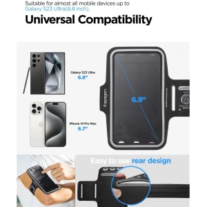 Kup Etui opaska na ramię Spigen A703 Dynamic Shield Armband 6.9" Černá - SPN3391 - {ean13} - Sklep Home Screen