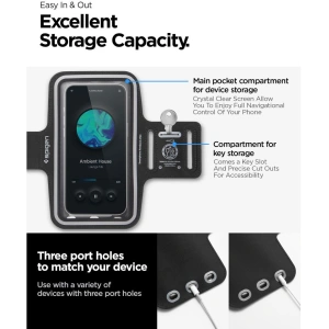 Kup Etui opaska na ramię Spigen A703 Dynamic Shield Armband 6.9" Černá - SPN3391 - {ean13} - Sklep Home Screen