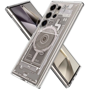 Kup Case Spigen Ultra Hybrid OneTap Ring MagSafe Samsung Galaxy S24 Ultra Zero One Natur Titanium - SPN3392 - {ean13} - Sklep Home Screen