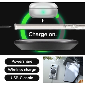 Kup Etui Spigen Ultra Hybrid OneTap Ring MagSafe Samsung Galaxy S24 Ultra Zero One Natural Titanium - SPN3392 - {ean13} - Sklep Home Screen