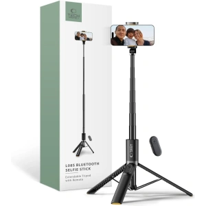 Kijek Tech-Protect L08s Bluetooth Selfie Stick Tripod Black