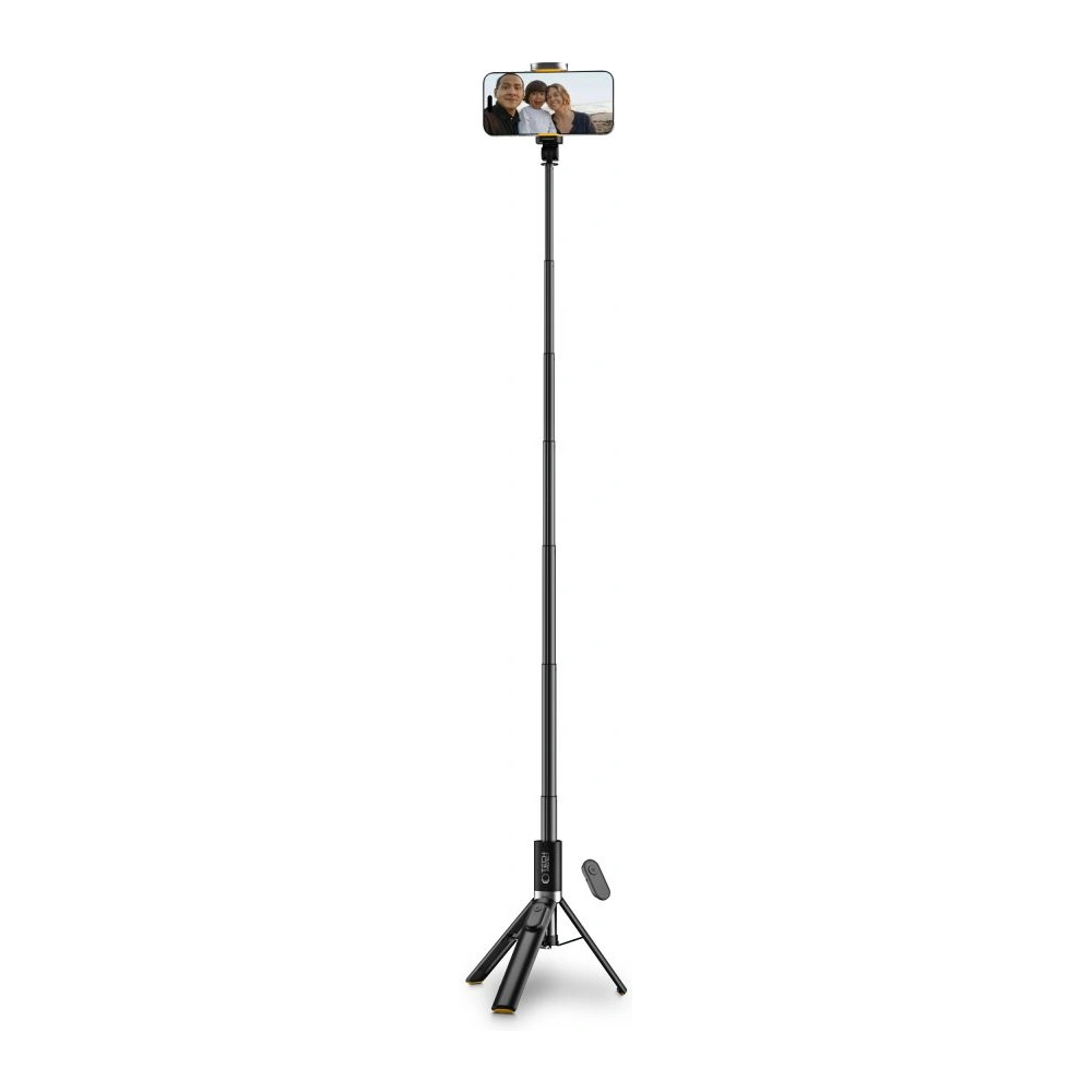 Kijek Tech-Protect L08s Bluetooth Selfie Stick Tripod Black
