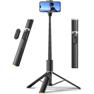 Buy Tech-Protect L08s Bluetooth Selfie Stick Tripod Black - THP2779 - {ean13} - Home Screen Store Europe