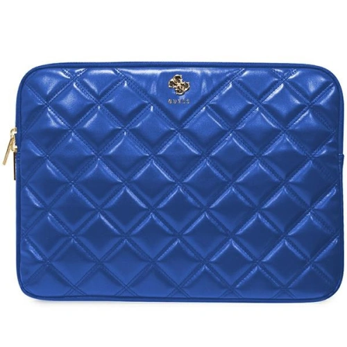 Kup Torba Guess Sleeve GUCS14ZPSQSSGB 14" prošívaná 4G modrá/blue - GUE3387 - {ean13} - Sklep Home Screen