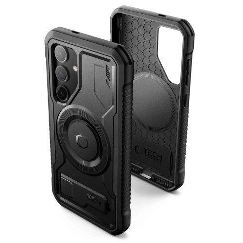 Kup Case Tech-Protect Kevlar MagSafe+ Samsung Galaxy S24 Schwarz - THP2782 - {ean13} - Sklep Home Screen