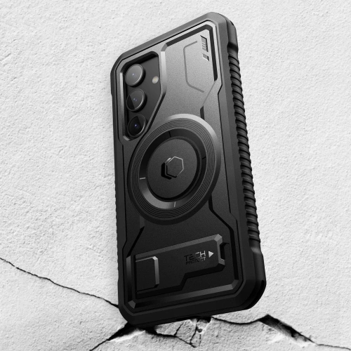 Kup Case Tech-Protect Kevlar MagSafe+ Samsung Galaxy S24 Schwarz - THP2782 - {ean13} - Sklep Home Screen