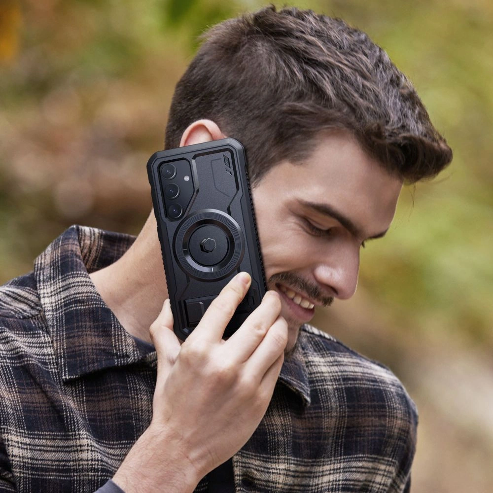 Etui Tech-Protect Kevlar MagSafe+ Samsung Galaxy S24 Black