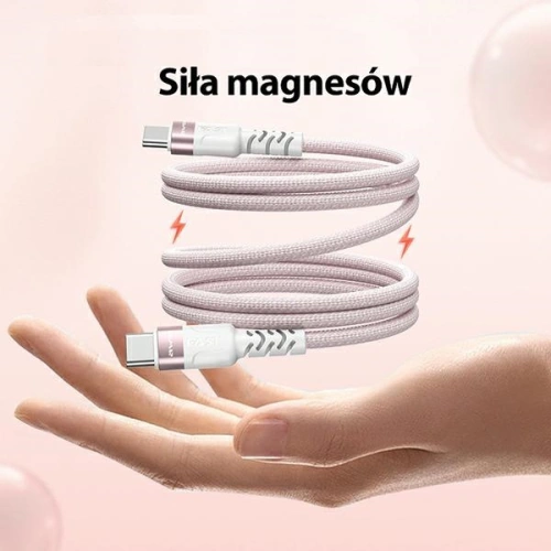 Kup Magnetisches Kabel AWEI CL-166T USB-C / USB-C schwarz - AWEI185 - {ean13} - Sklep Home Screen