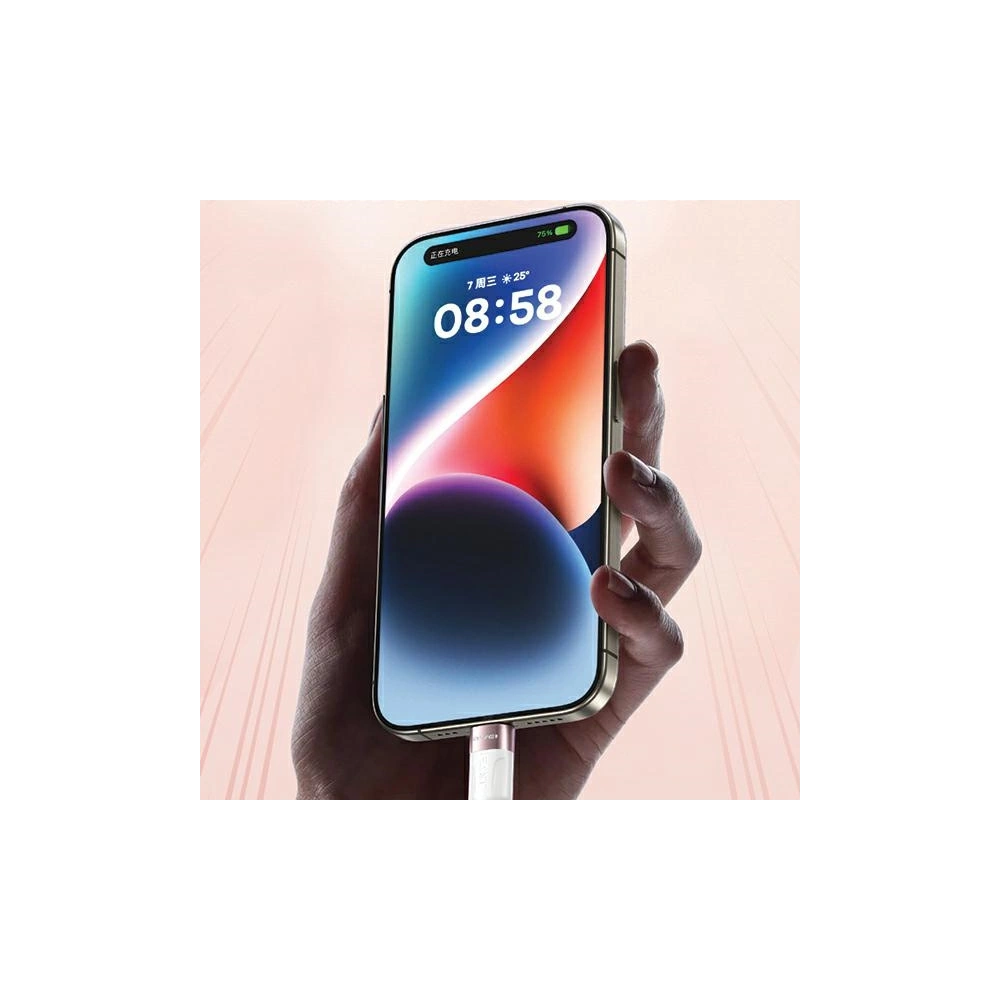 Kabel magnetyczny AWEI CL-166T USB-C / USB-C czarny/black