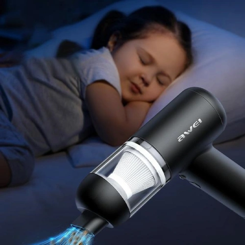 Kup Aspirator mini fără fir AWEI V2 negru/black - AWEI186 - {ean13} - Sklep Home Screen