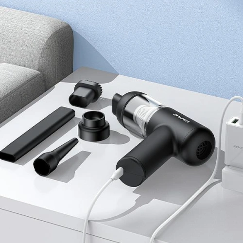Kup Aspirator mini fără fir AWEI V2 negru/black - AWEI186 - {ean13} - Sklep Home Screen