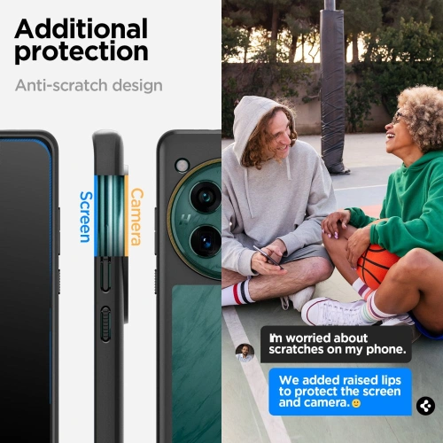 Kup [OUTLET] Etui Spigen Ultra Hybrid OnePlus 12 Matt Fekete - OT-591 - {ean13} - Sklep Home Screen
