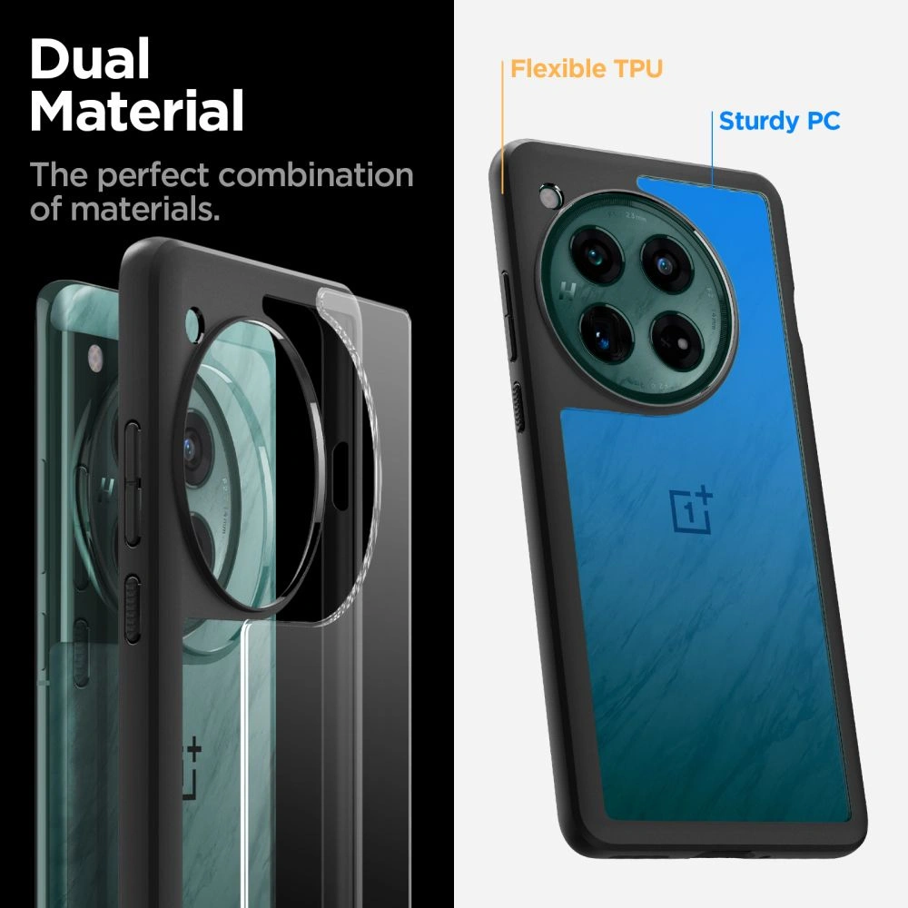 [OUTLET] Etui Spigen Ultra Hybrid OnePlus 12 Matte Black