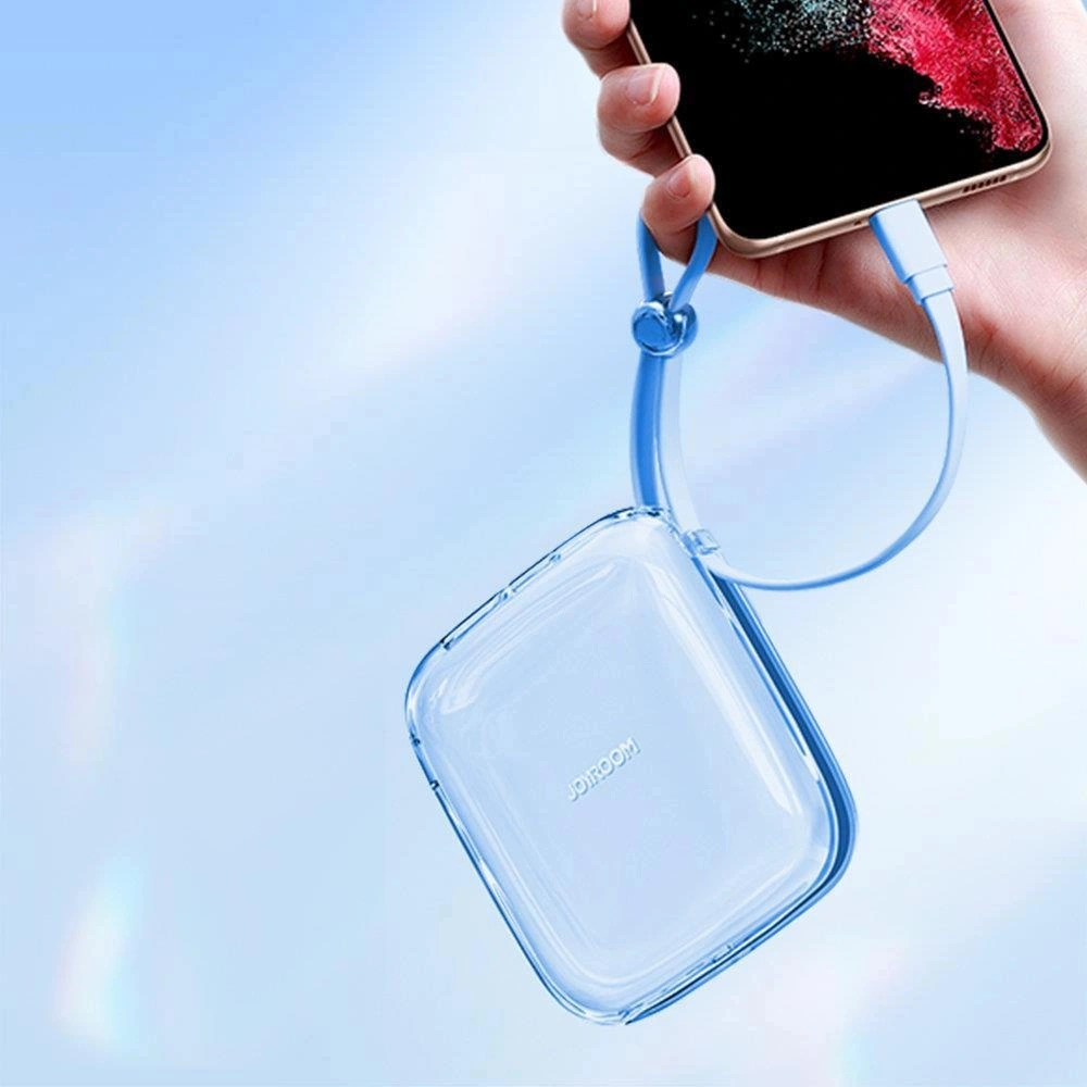 Powerbank Joyroom JR-L004 10000mAh USB-A, USB-C niebieski