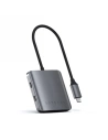 Adapter Satechi Hub USB-C / 4x USB-C Space Grau
