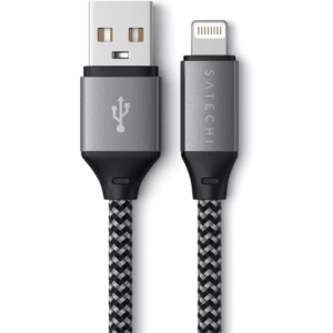 Buy Satechi USB-A / Lightning 15W, 25cm space gray - STH117 - {ean13} - Home Screen Store Europe