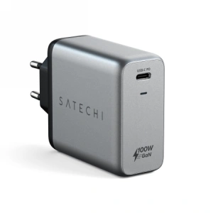 Kup Netzteil Satechi USB-C, 100W, PD, GaN Space Grau - STH118 - {ean13} - Sklep Home Screen